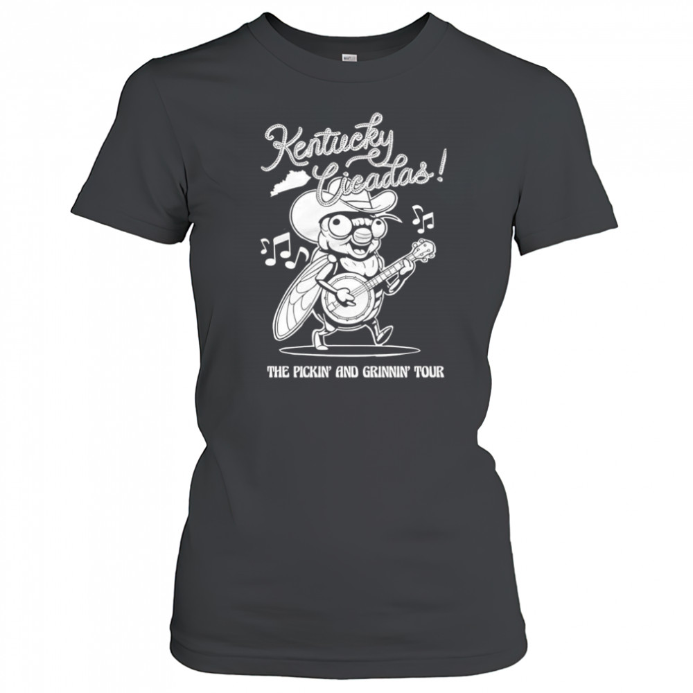 Kentucky Cicadas the pickin’ and grinnin’ tour shirt Women's T-shirt