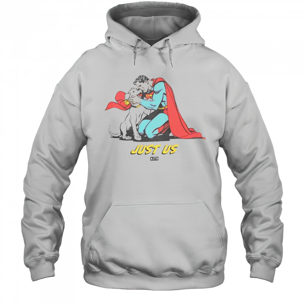 Kith X Superman Dog Just Us T-Shirt Hoodie