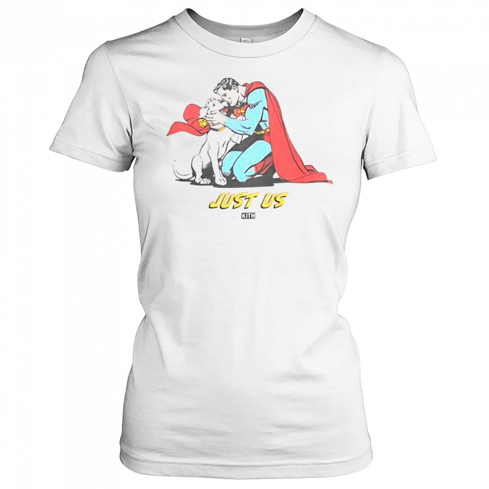 Kith X Superman Dog Just Us T-Shirt Women's T-shirt