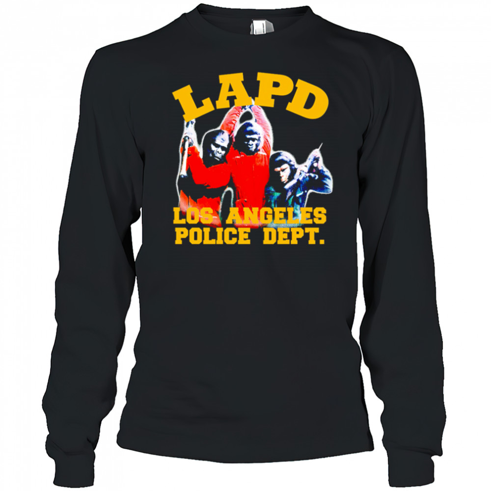 Lapd Los Angeles Police Dept shirt Long Sleeved