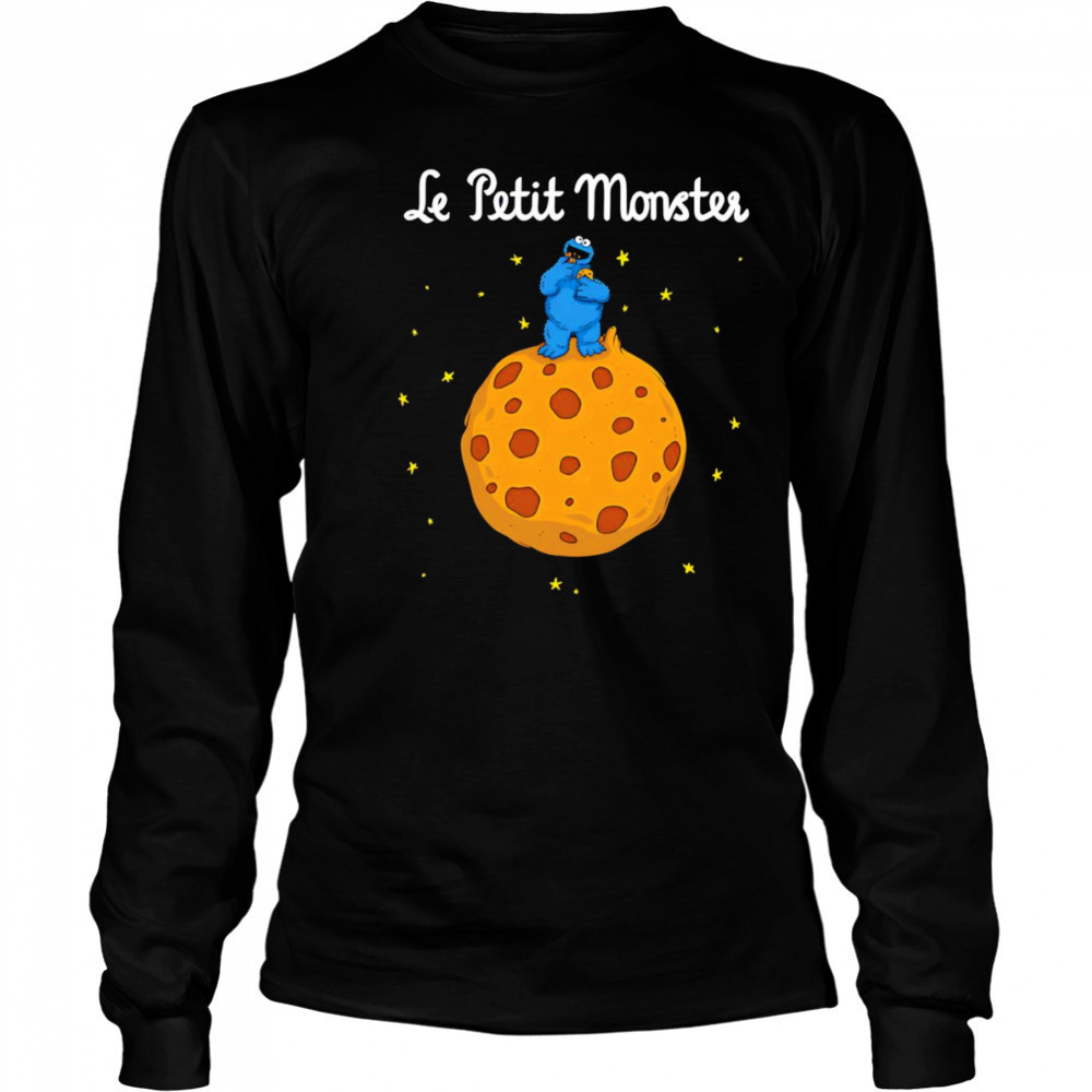 Le Petit Monster Cookie shirt Long Sleeved