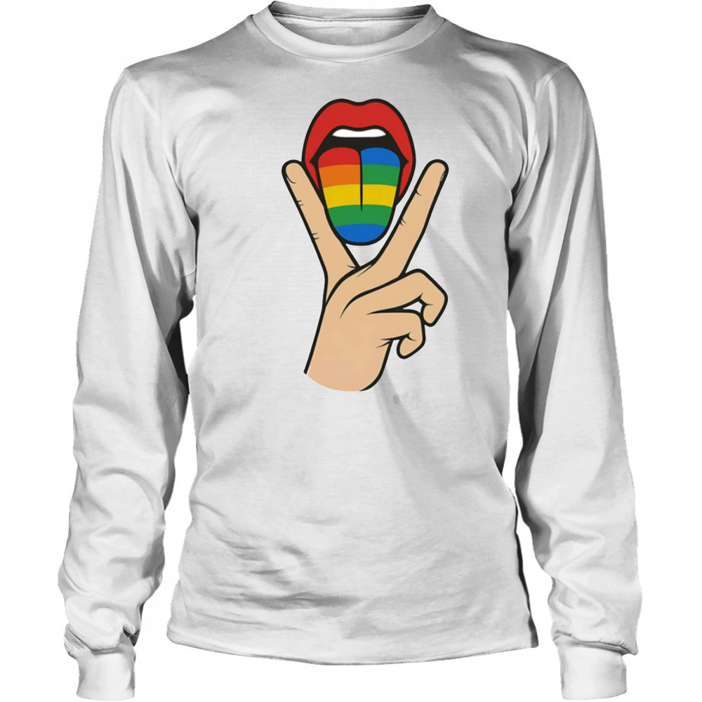 Lick it pride shirt Long Sleeved