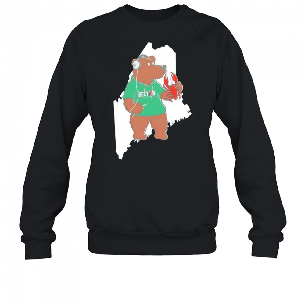 Maine bear S10 shirt Sweatshirt