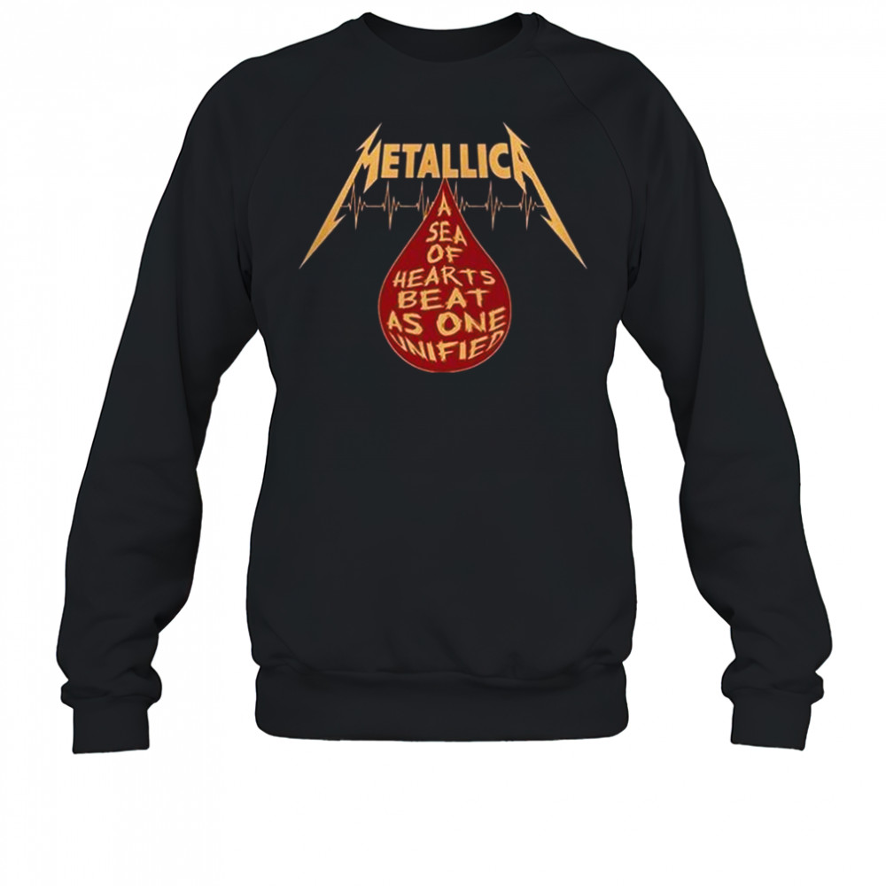 Metallica M72 World Tour At Mercedes Benz Stadium A Sea Of hearts Beat As One Unified Shirt Sweatshirt