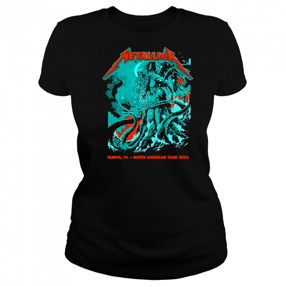 Metallica Tampa FL 2025 Raymond James Stadium M72 North American TourJune 6th 8th shirt Women's T-shirt