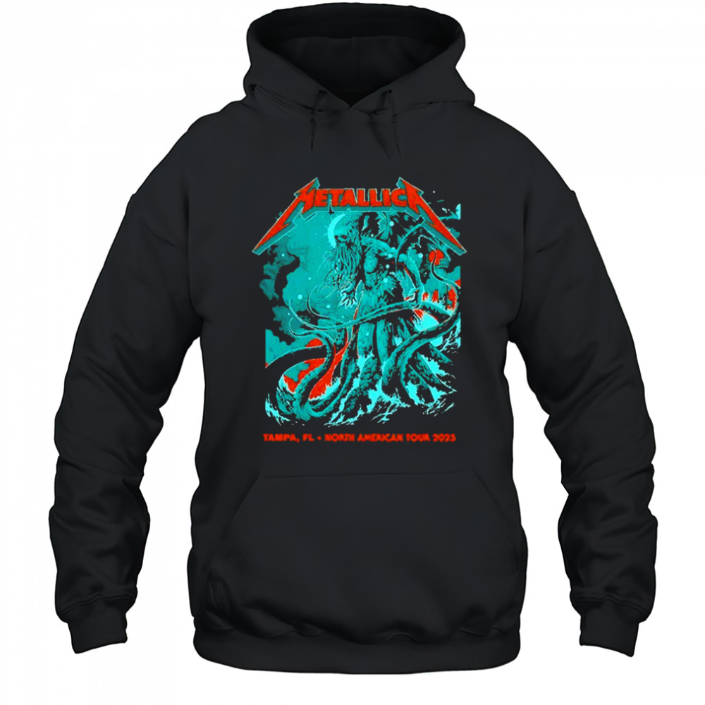 Metallica Tampa FL 2025 Raymond James Stadium M72 North American TourJune 6th 8th shirt Hoodie