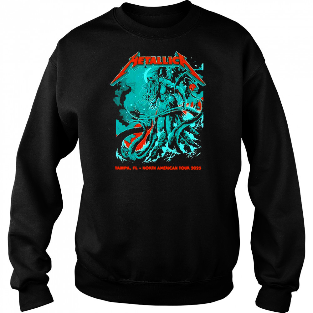 Metallica Tampa FL 2025 Raymond James Stadium M72 North American TourJune 6th 8th shirt Hoodie