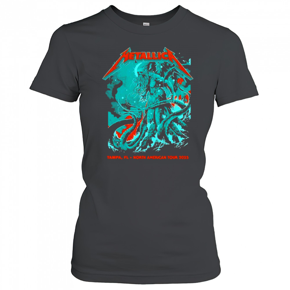 Metallica Tampa FL 2025 Raymond James Stadium M72 North American TourJune 6th 8th shirt Women's T-shirt
