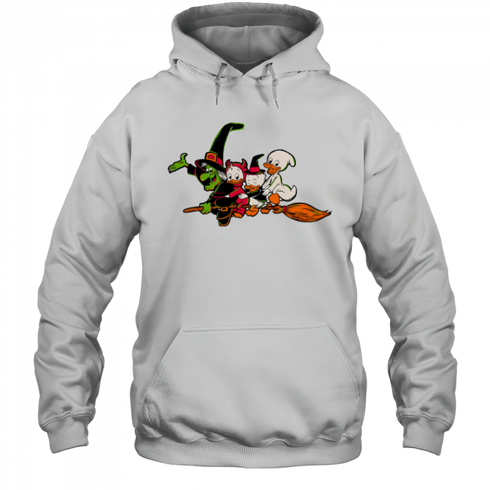 Mickey & Friends Halloween Huey Dewey and Louie shirt Hoodie
