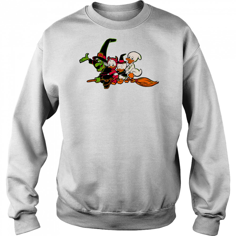 Mickey & Friends Halloween Huey Dewey and Louie shirt Hoodie
