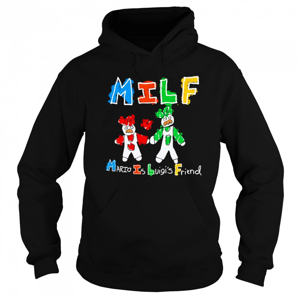 MILF Mario Is Luigi’s Friend paint shirt Sweatshirt