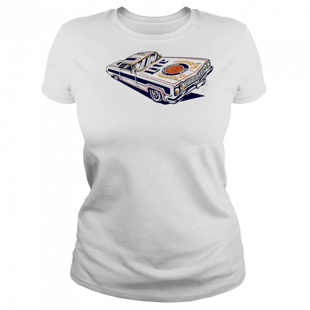Miller Lite Beer car shirt Women's T-shirt