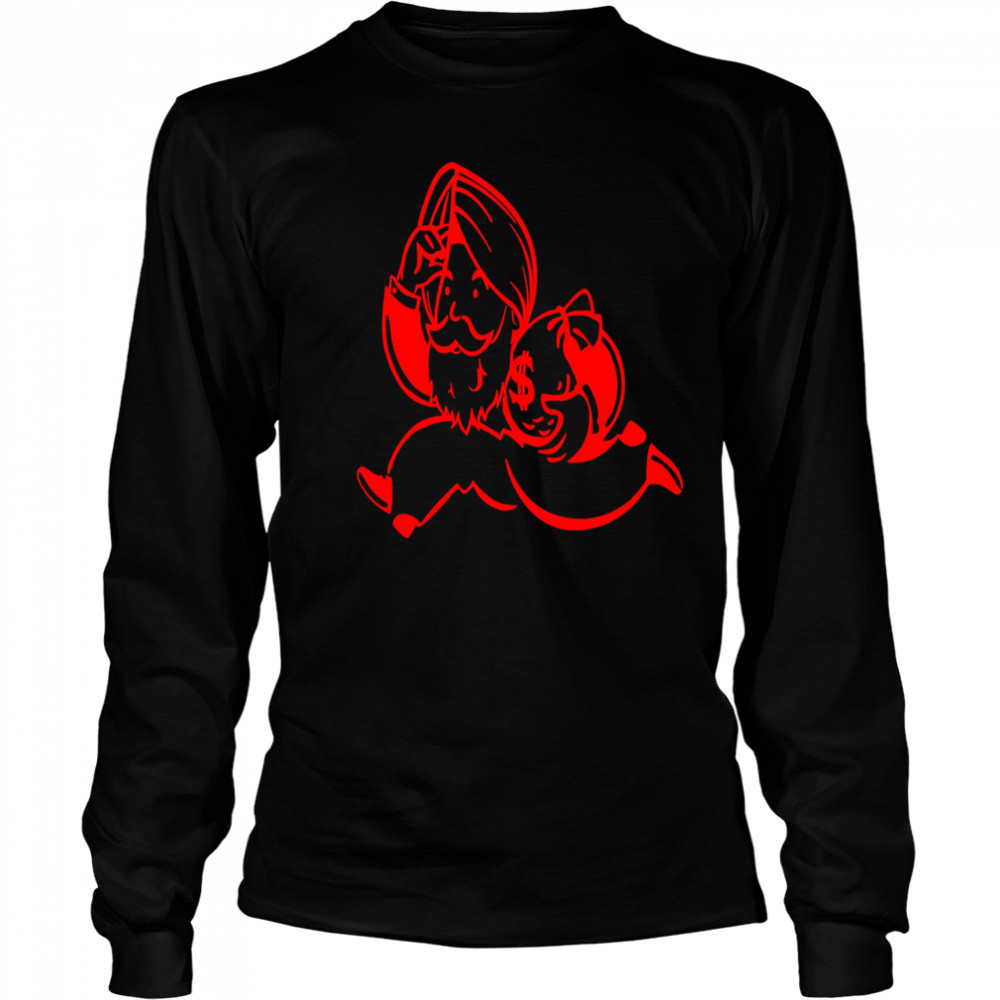 Mr Kash Red Classic shirt Long Sleeved