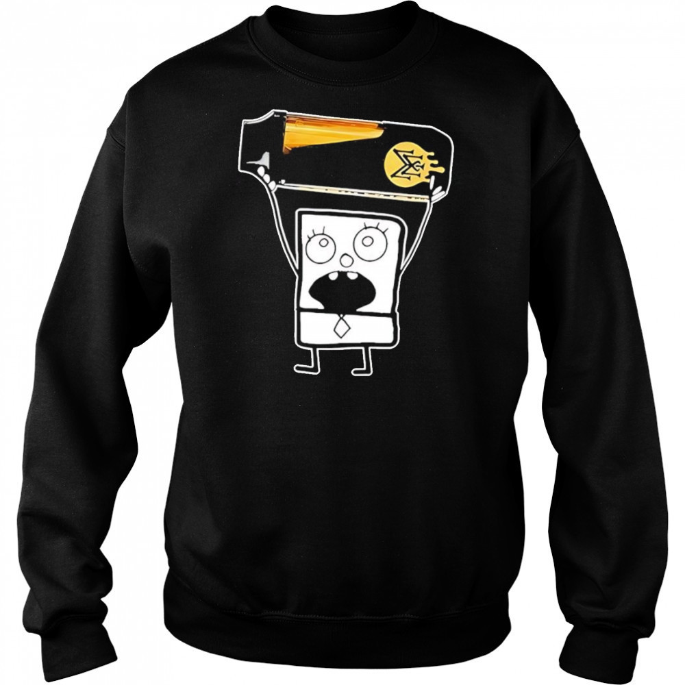 Muha Black Doodlebob shirt Hoodie