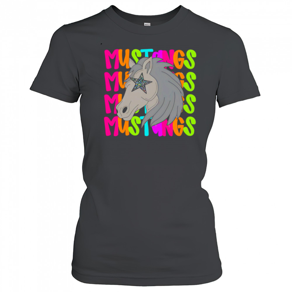 Mustangs repeat pride shirt Women's T-shirt