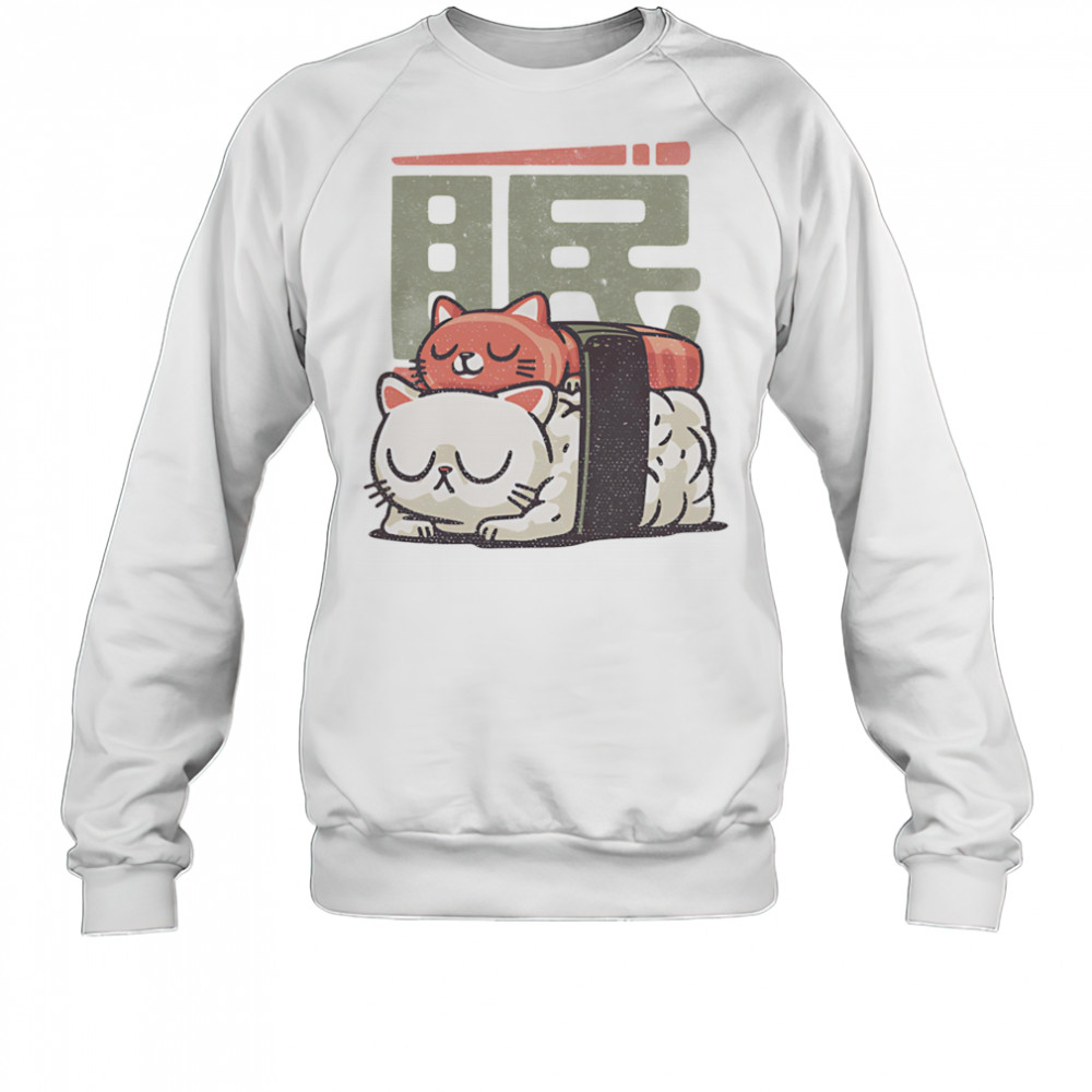 Napgiri cat sleep shirt Sweatshirt