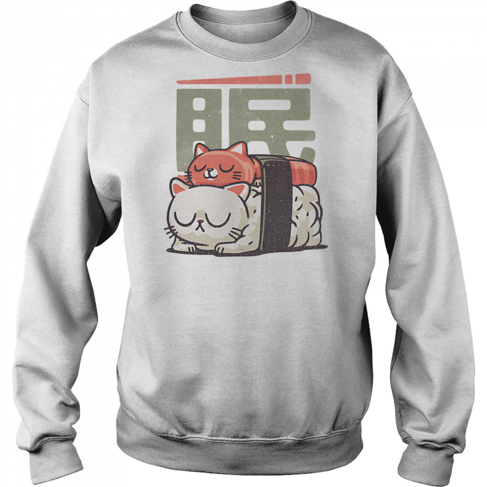 Napgiri cat sleep shirt Hoodie