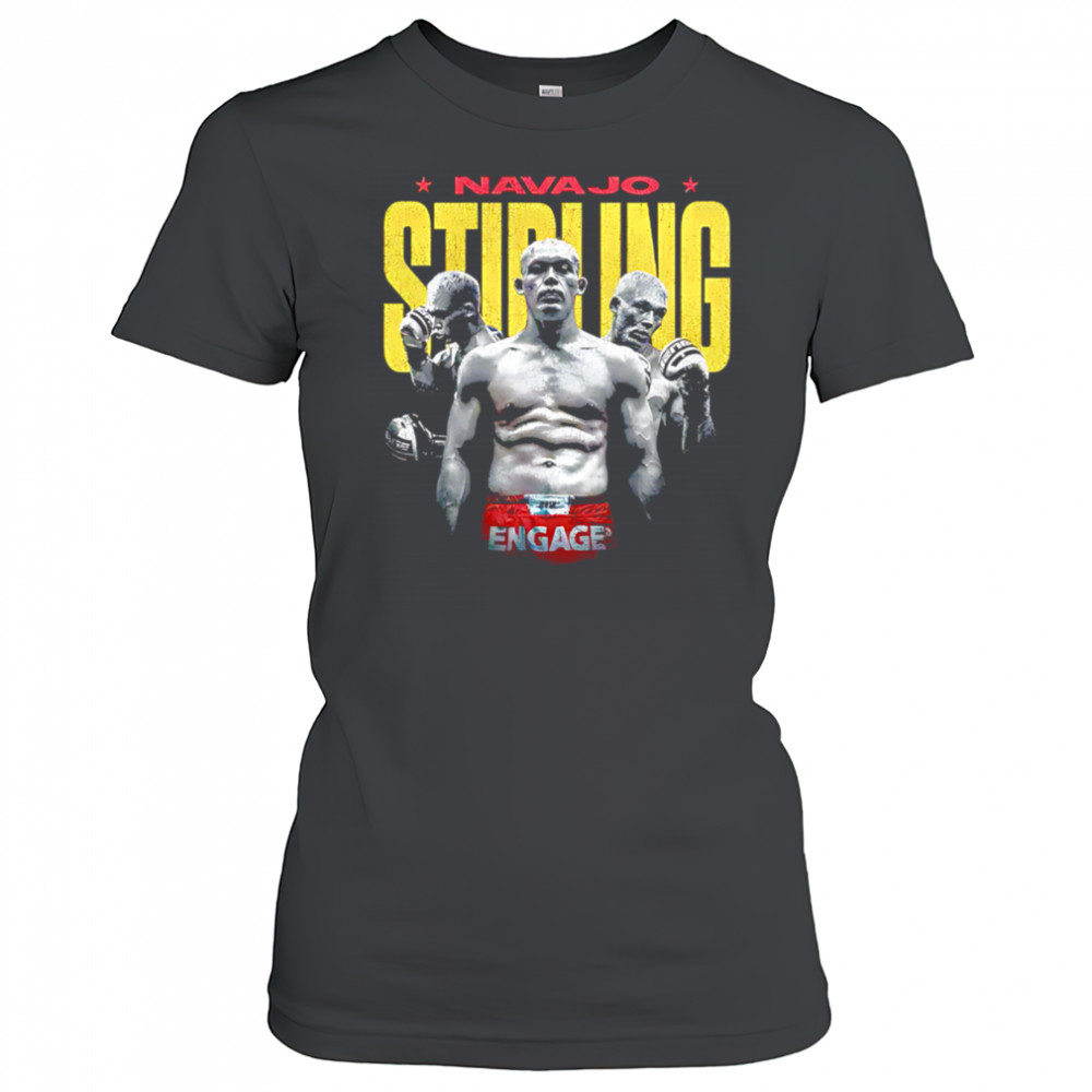 Navajo Stirling Engage boxing retro shirt Women's T-shirt