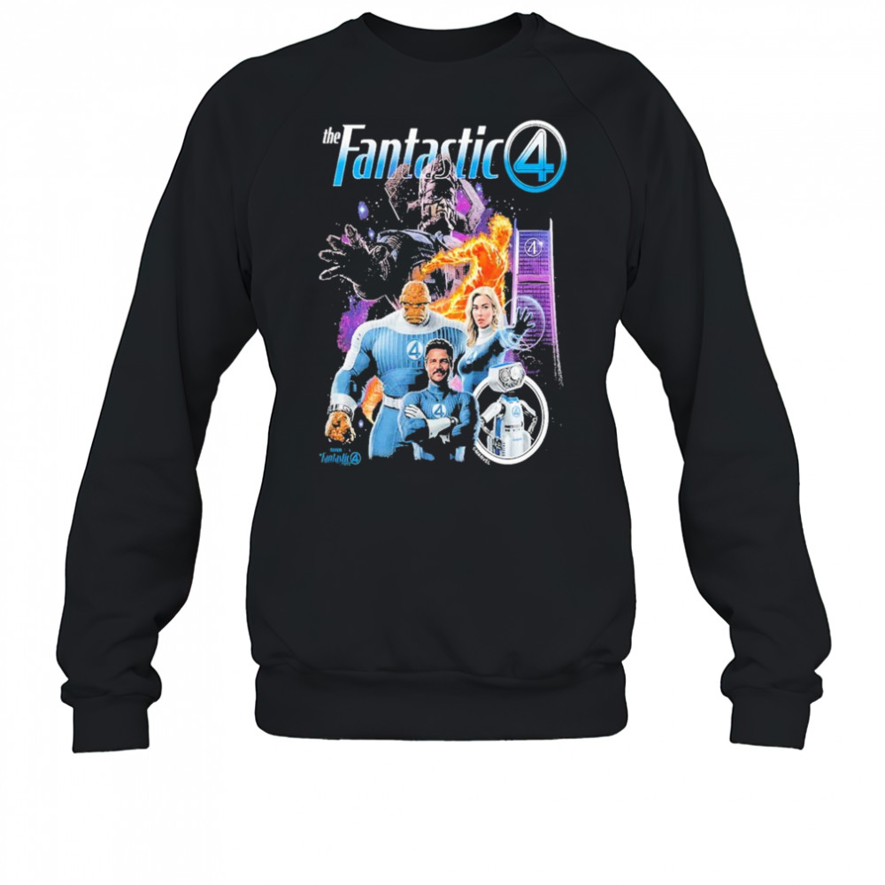 New Promo Art For The Fantastic Four First Steps Marvel Studios July 25 2025 shirt Sweatshirt