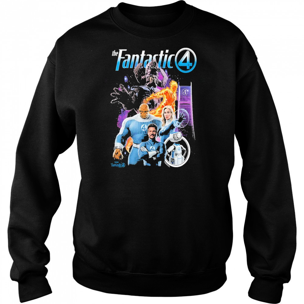 New Promo Art For The Fantastic Four First Steps Marvel Studios July 25 2025 shirt Hoodie