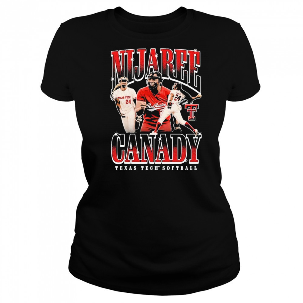 Nijaree Canady Texas Tech Red Raider Softball T-shirt Women's T-shirt