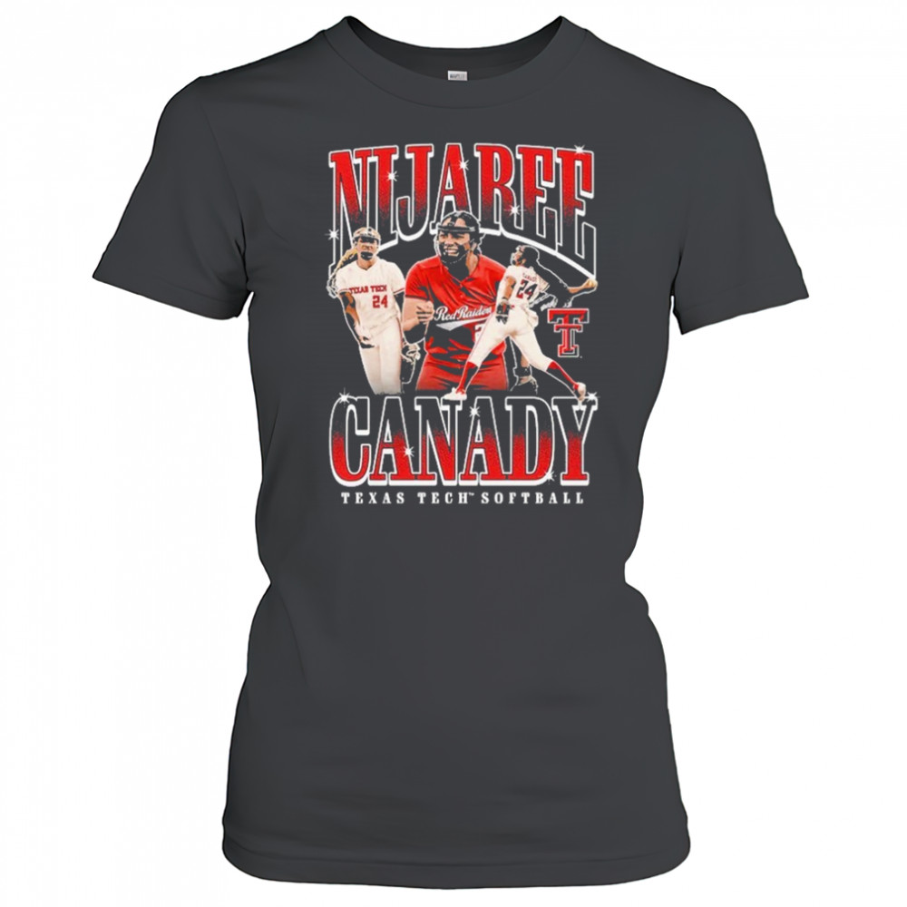 Nijaree Canady Texas Tech Red Raider Softball T-shirt Women's T-shirt