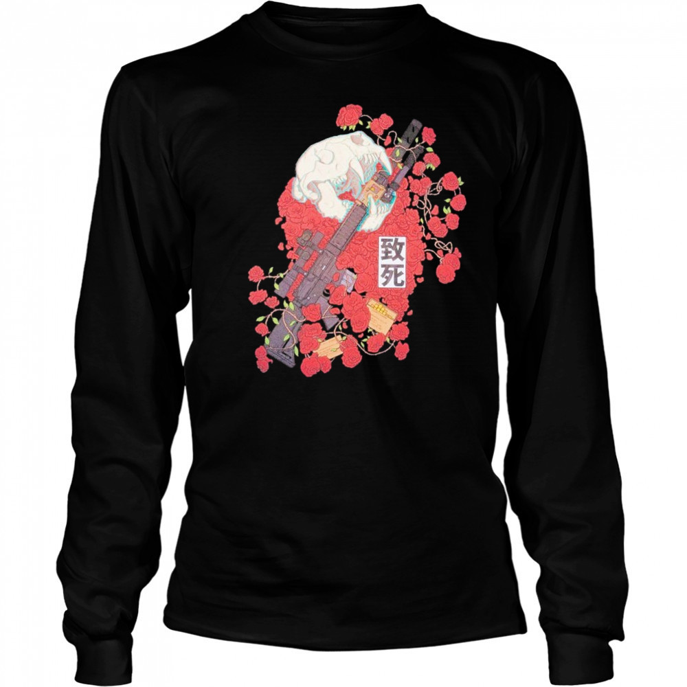 NSW Recce Rifle Ashen Lilly T-shirt Long Sleeved