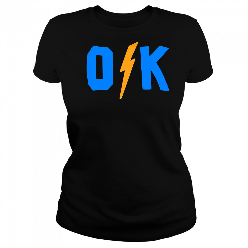OK lightning OKC Thunder shirt Women's T-shirt