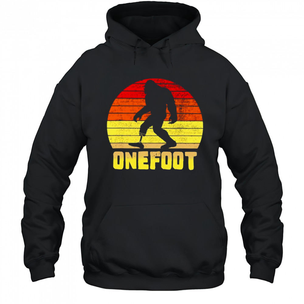 One foot limb loss awareness shirt Hoodie