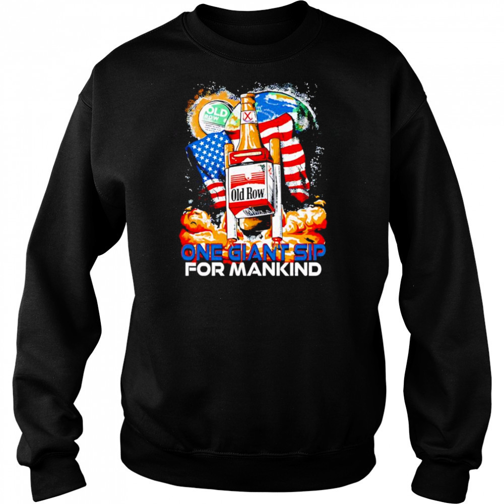 One giant Sip for mankind shirt Hoodie