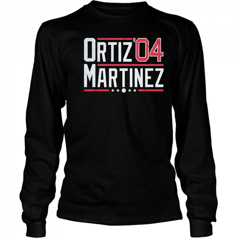 Ortiz Martinez ’04 shirt Long Sleeved