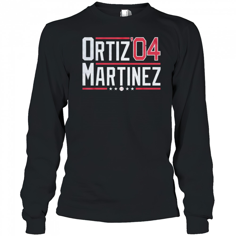 Ortiz Martinez ’04 shirt Long Sleeved