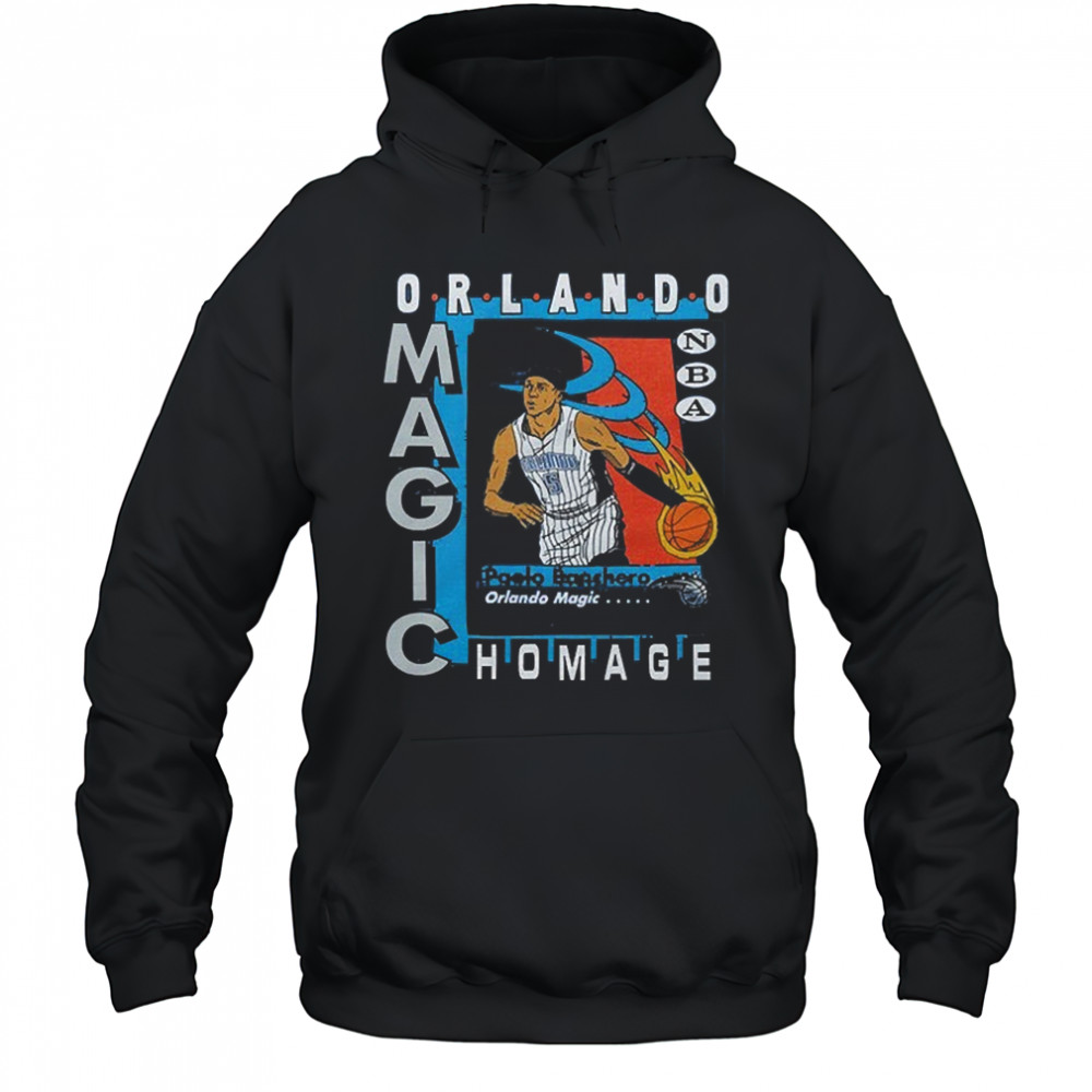 Paolo Banchero Orlando Magic Trading Card Homage T-shirt Hoodie