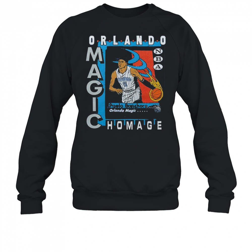 Paolo Banchero Orlando Magic Trading Card Homage T-shirt Sweatshirt