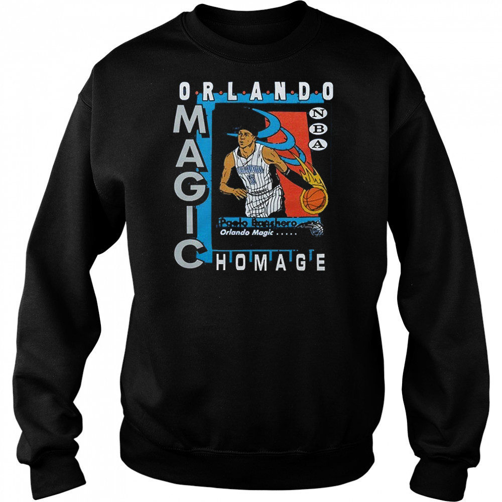 Paolo Banchero Orlando Magic Trading Card Homage T-shirt Hoodie