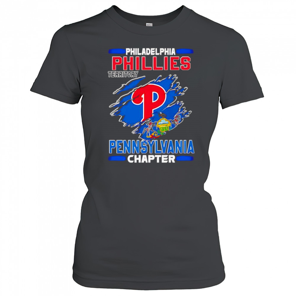 Philadelphia Phillies territory Pennsylvania chapter shirt Women's T-shirt