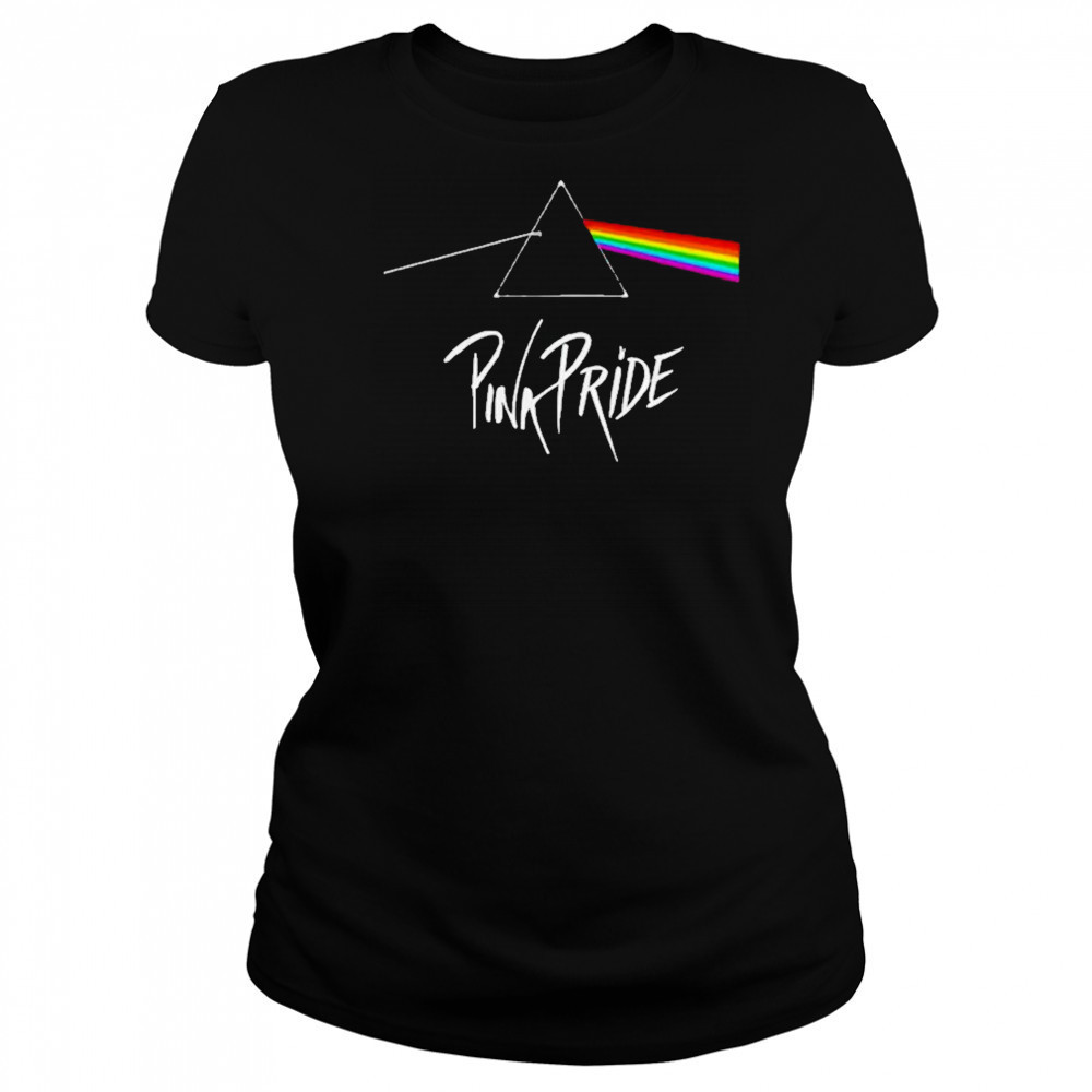 Pink Floyd Inspired Pink Pride Rainbow Pride Month shirt Women's T-shirt