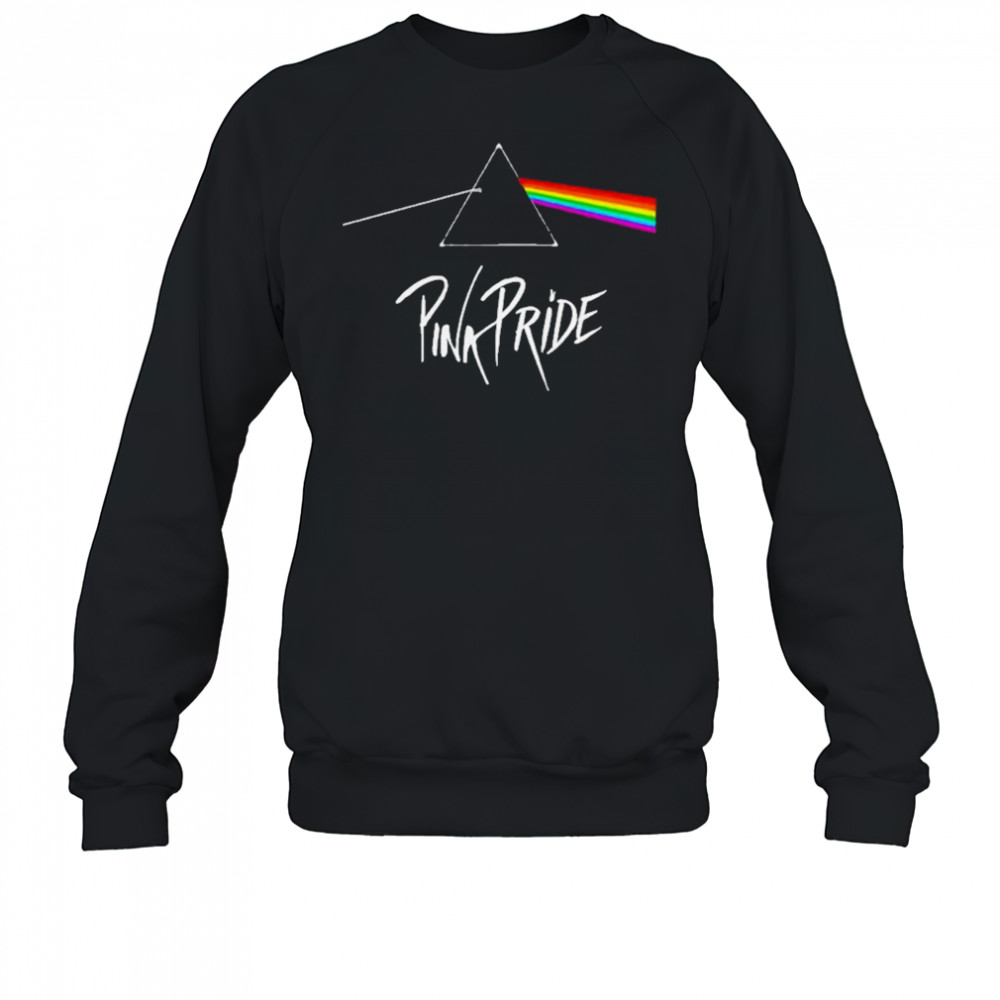 Pink Floyd Inspired Pink Pride Rainbow Pride Month shirt Sweatshirt