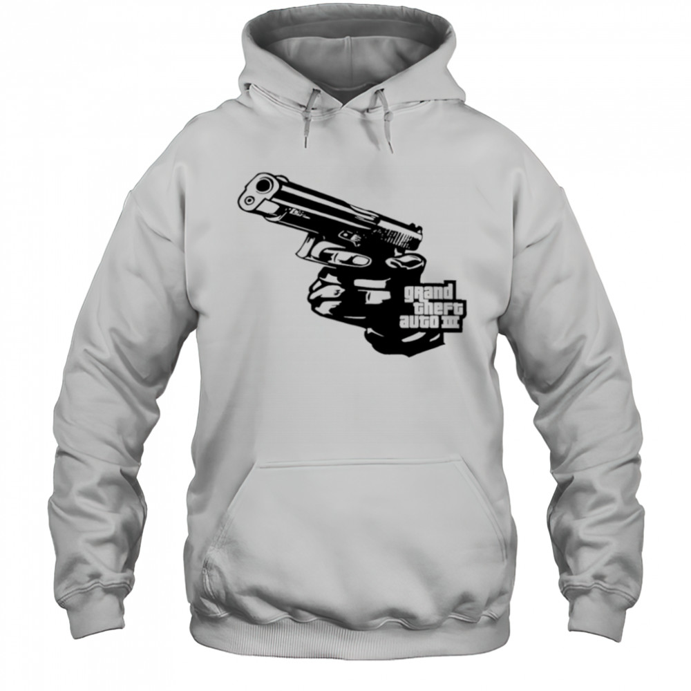 Pistol Grand Theft Auto III shirt Hoodie