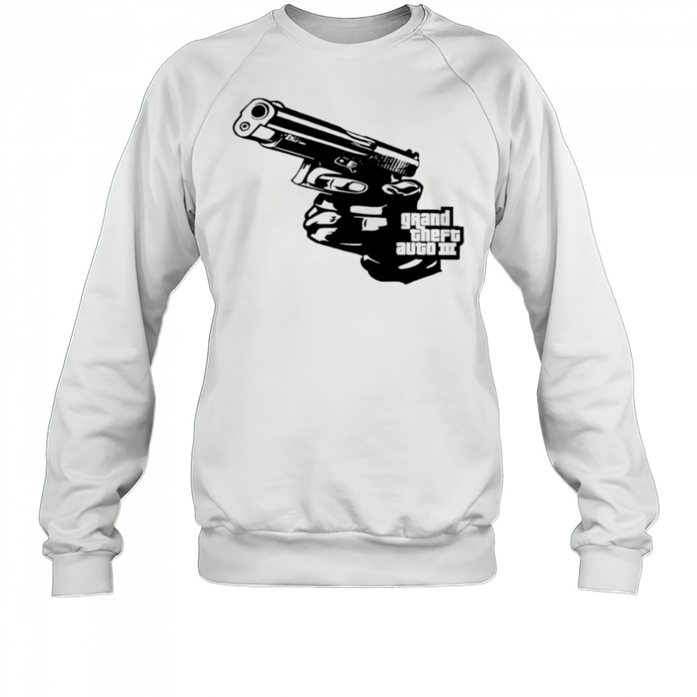 Pistol Grand Theft Auto III shirt Sweatshirt
