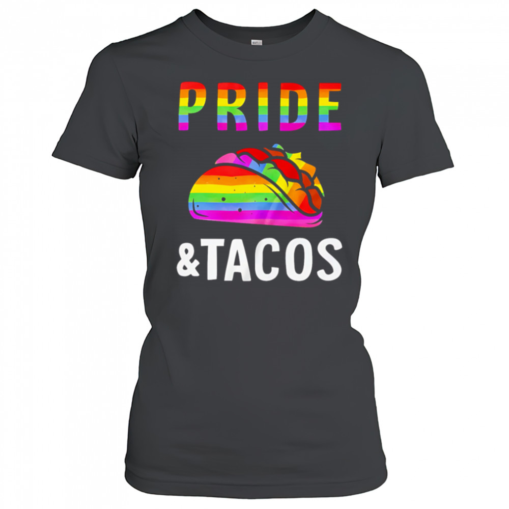 Pride Pride Pizza LGBT and Tacos shirt Women's T-shirt