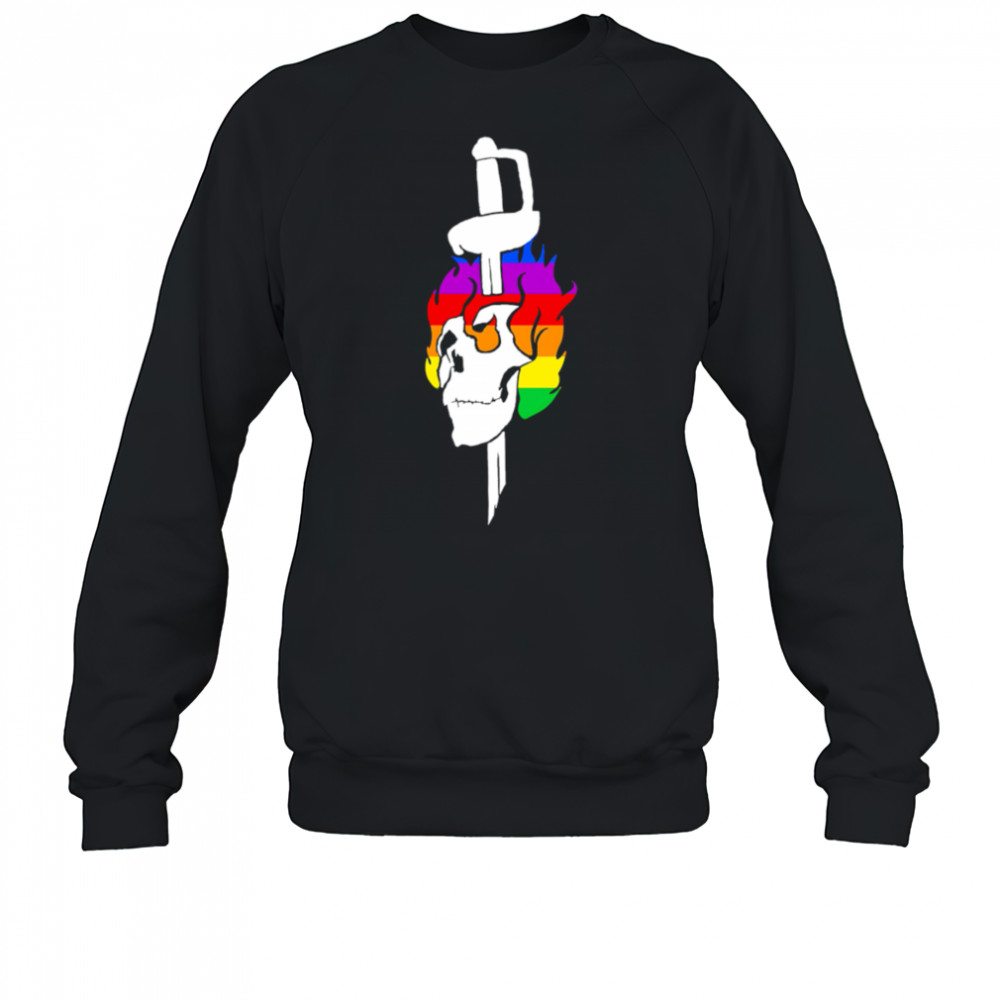 Pride Skull LGBT shirt Sweatshirt
