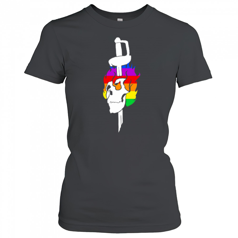 Pride Skull LGBT shirt Women's T-shirt