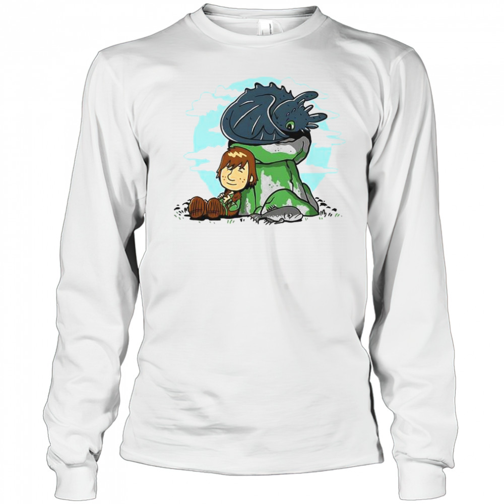 Relax With My Dragon T-Shirt Long Sleeved