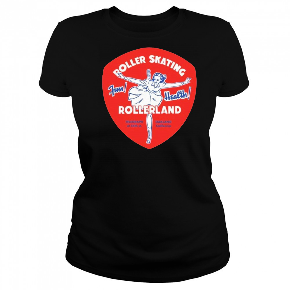 Rollerland Oakland, CA Vintage Roller Rink Shirt Women's T-shirt