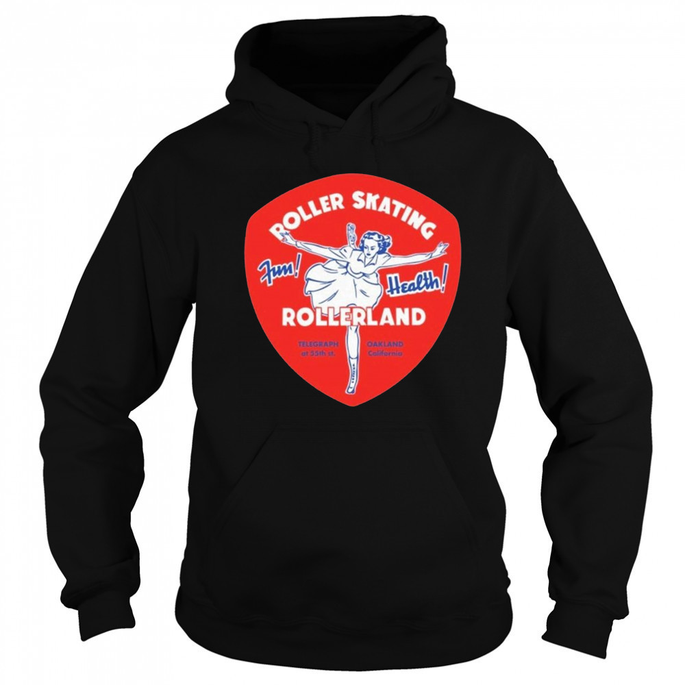 Rollerland Oakland, CA Vintage Roller Rink Shirt Sweatshirt