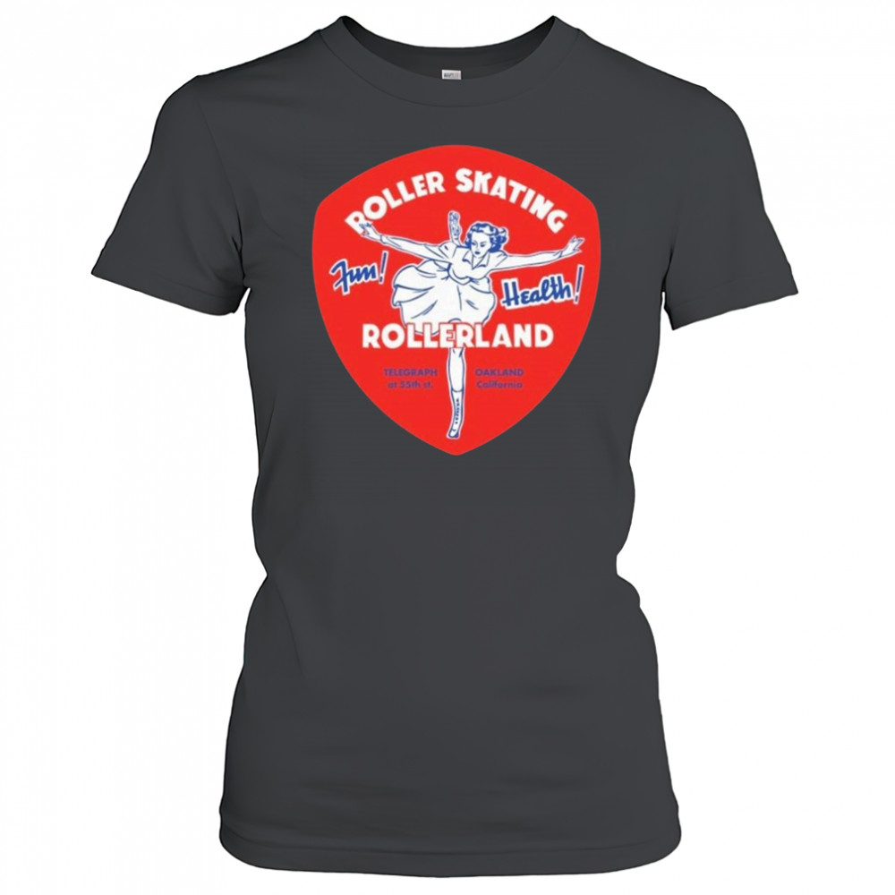 Rollerland Oakland, CA Vintage Roller Rink Shirt Women's T-shirt