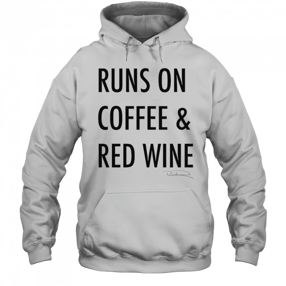 Russell Dickerson Runs On Coffee & Red Wine T-Shirt Hoodie