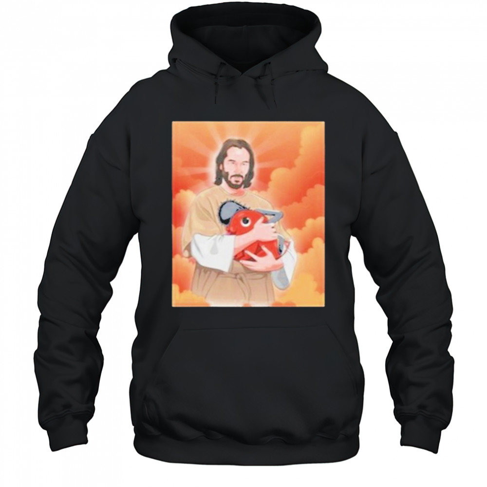 Ryan Colt Levy Keanu And Pochita Saint Wick Shirt Hoodie