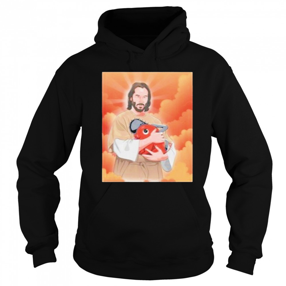 Ryan Colt Levy Keanu And Pochita Saint Wick Shirt Sweatshirt